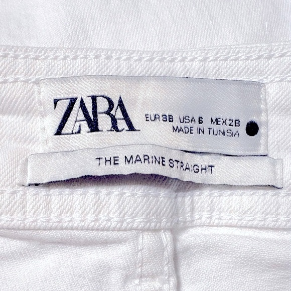 Zara The Marine Straight high-waist wide leg jeans - Picture 10 of 10